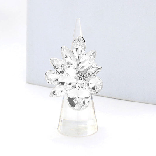 Flower Crystal Ring