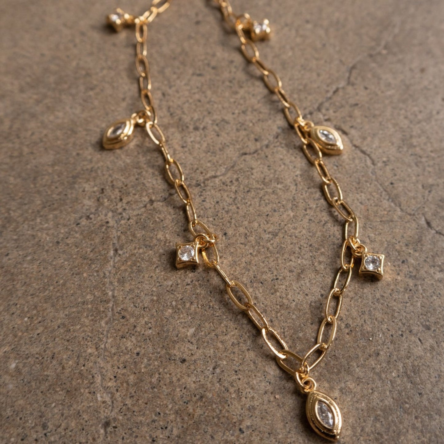 Lilly 18K Gold-Plated Necklace