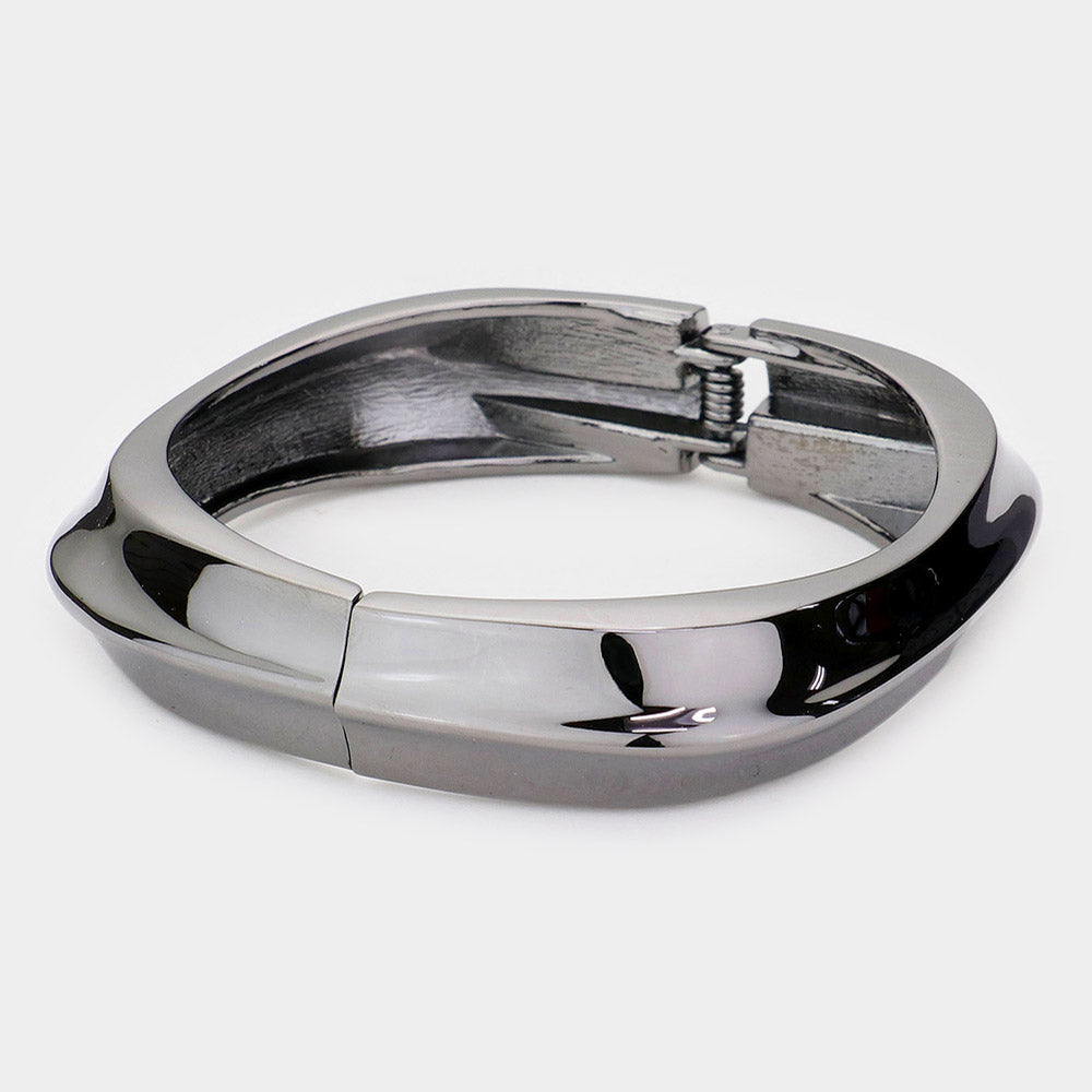 Dayna Gun Metal Cuff